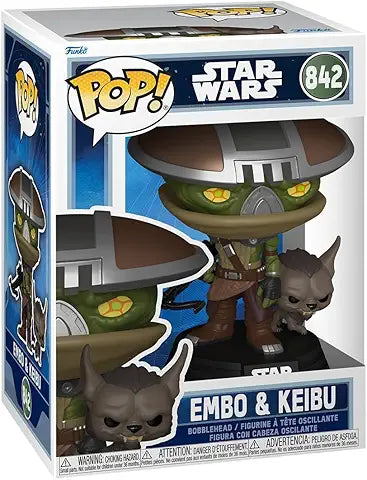Pop Mandalorian & Grogu Embo & Keibu