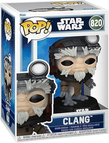 Pop Mandalorian & Grogu Clang with Headsest