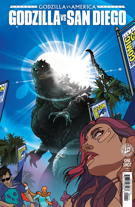 Godzilla vs. America: San Diego Cover A (Ward)