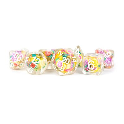 Fruit Dice Resin Inclusion 7pc Set