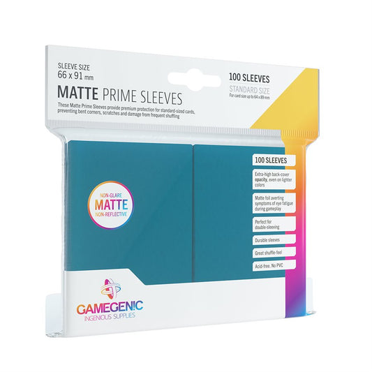 Gamegenic Matte Prime Blue Sleeves 100ct