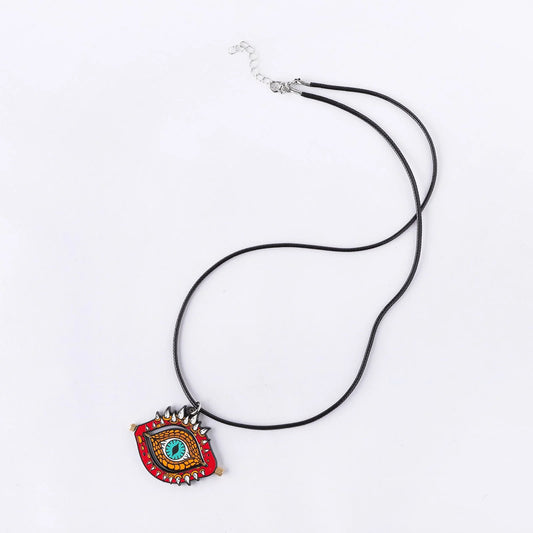 Dragon Eye D2 Necklace Red
