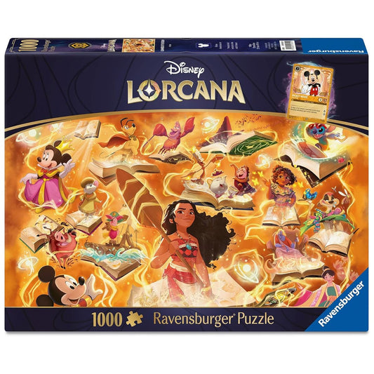 Amber Glimmers of the Realm Lorcana 1000pc Puzzle