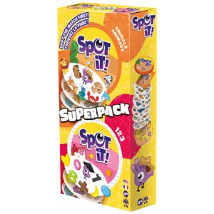 Spot It! Super Pack Animals/1, 2, 3