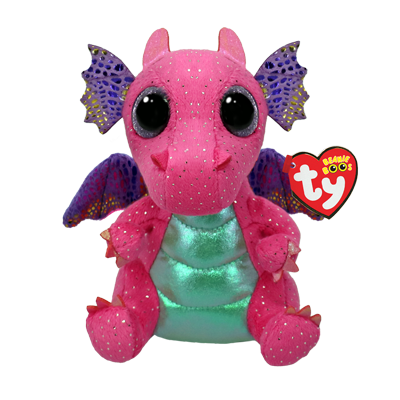 Spitfire Pink Dragon 6" Beanie Boo