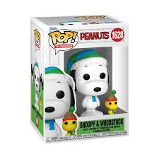 Pop & Buddy Charlie Brown Christmas Snoopy w/Woodstock