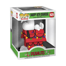 Pop Charlie Brown Christmas Snoopy & Doghouse Deluxe