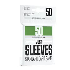 Gamegenic Just Sleeves Standard Green 50ct