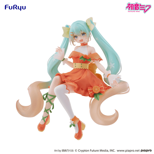 Hatsune Miku Citrus Noodle Stopper Figure