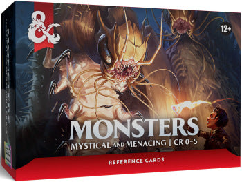 D&D Reference Cards: Monsters Mystical and Menacing