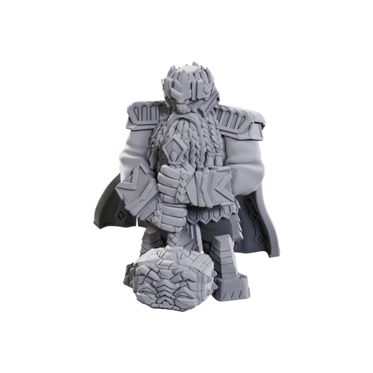 Pathfinder Unpainted WV23 Male Dwarf Champion High-Level