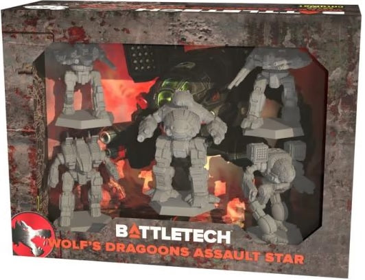 Battletech Forcepack Wolf's Dragoons Assault Star
