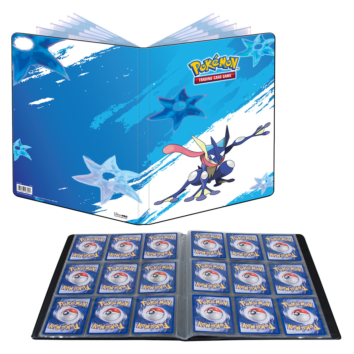 Pokemon Greninja 9 Pocket Portfolio
