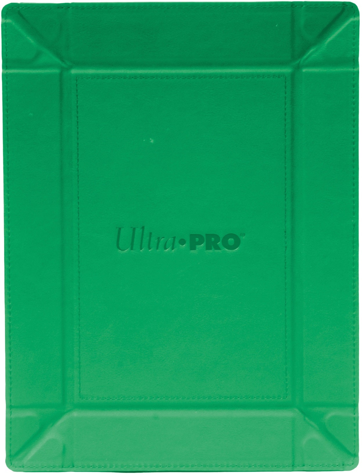 Foldable Magnetic Dice Rolling Tray Vivid Green