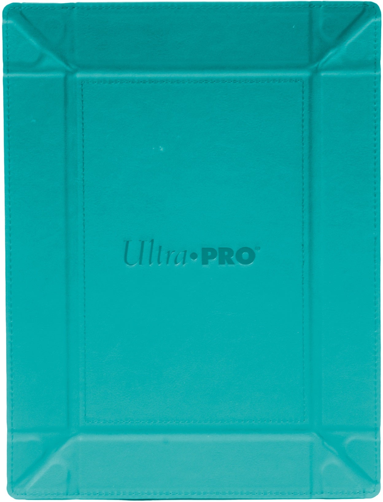 Foldable Magnetic Dice Rolling Tray Vivid Teal