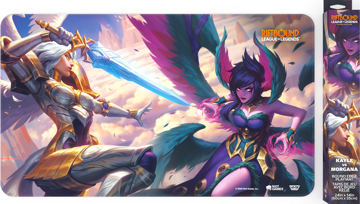 Riftbound Vendetta Kayle Vs. Morgana Playmat