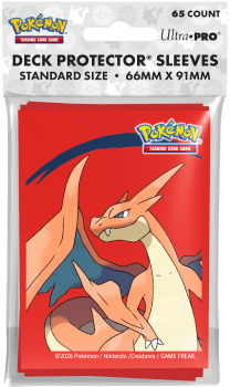 Pokemon Mega Charizard Y 65ct Sleeves