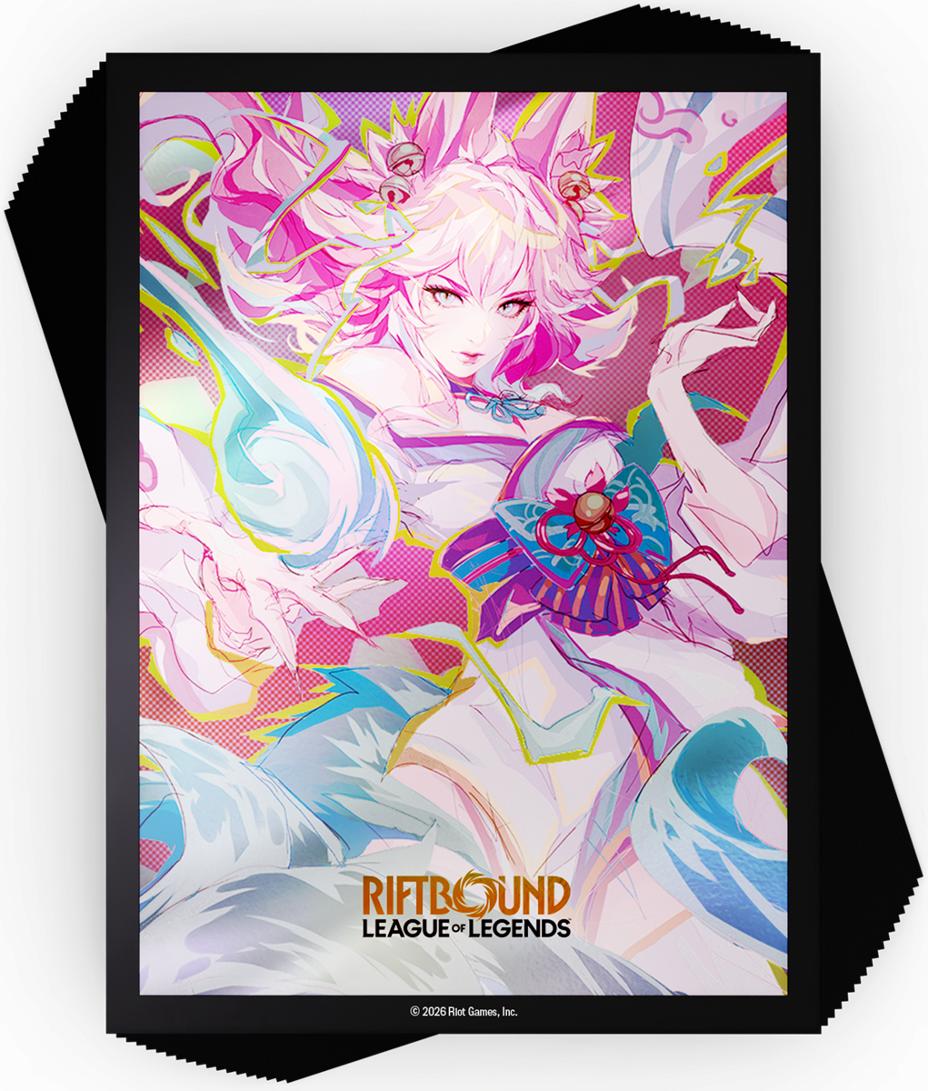 Riftbound Sleeves Spiritforged Spirit Blossom Ahri 100ct