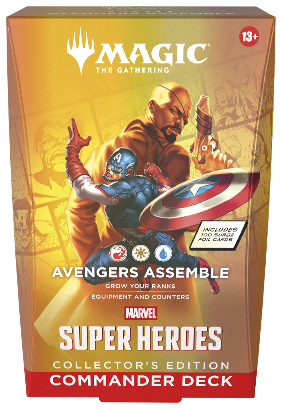 Magic Marvel Super Heroes Commander Collectors Edition