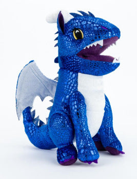 Blue Dragon Plush Dice Bag