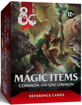 D&D Reference Cards: Magic Items Common and Uncommon