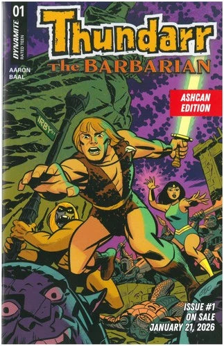 Thundaar the Barbarian #1 Ashcan Promo