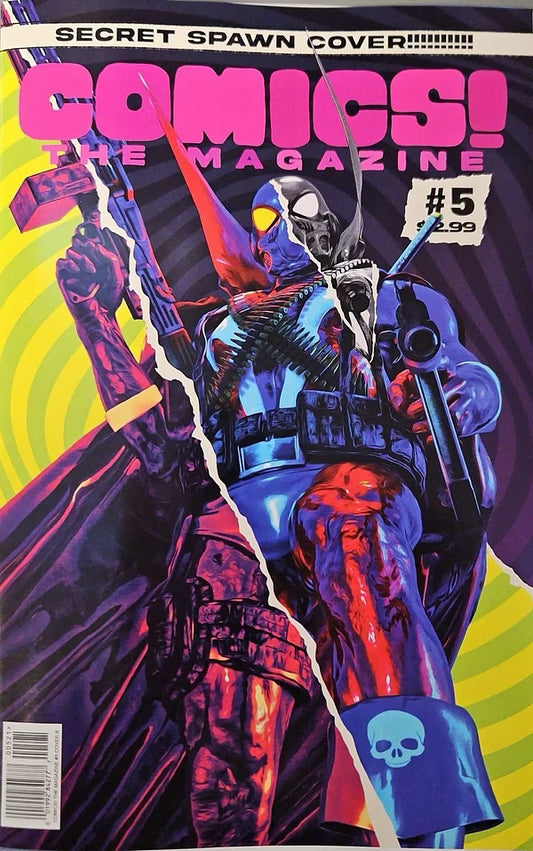 Comics The Magazine #5 1 in 25 Spears Variant