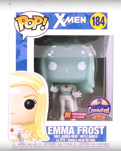 Pop Marvel Emma Frost Diamond Form (Halloween ComicFest 2017 Exclusive) Vinyl Figure