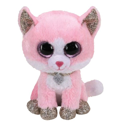 Fiona Pink Cat 6" Beanie Boo
