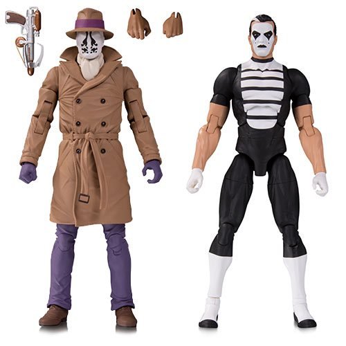Doomsday Clock Rorschach Mime Action Figure 2 Pack
