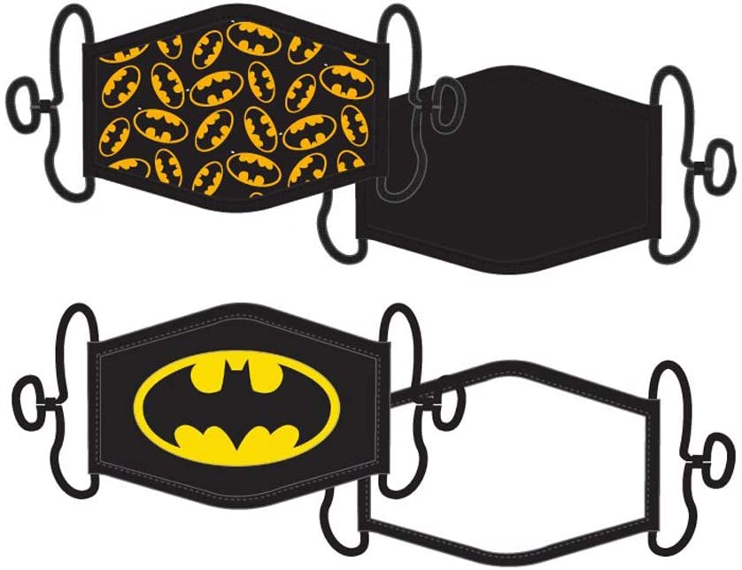 Batman 2 Pack Face Masks