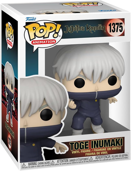 Pop Animation Jujutsu Toge Inumaki Vinyl Figure