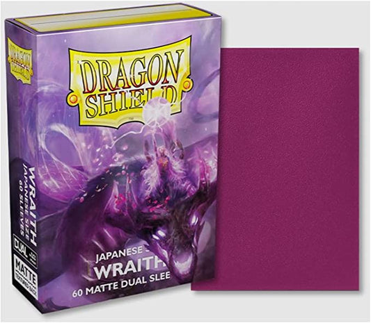 Dragon Shield Wraith Japanese Matte Dual Sleeves (60ct)