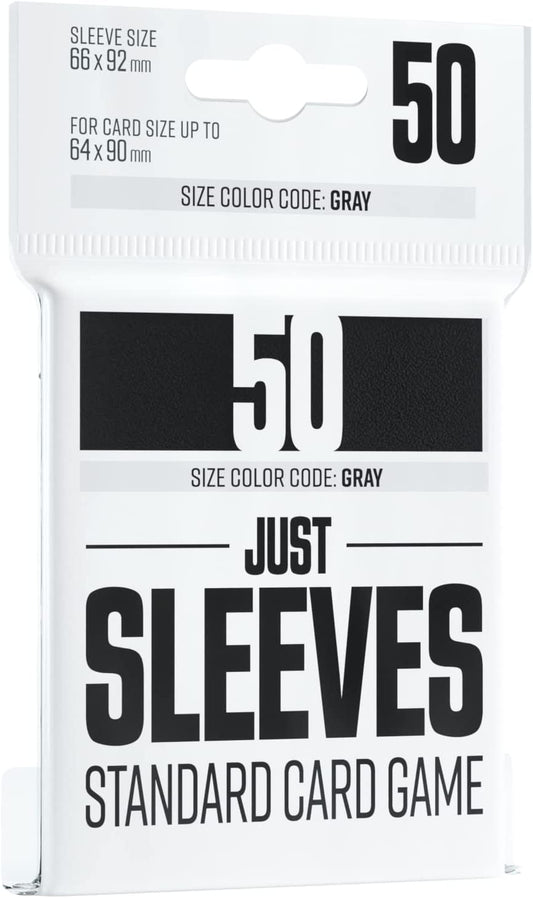 Gamegenic Just Sleeves Standard Black 50ct