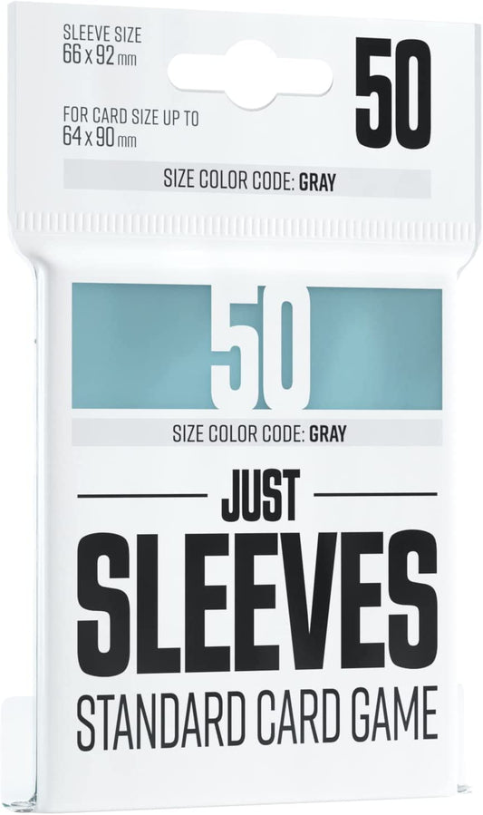 Gamegenic Just Sleeves Standard Clear 50ct