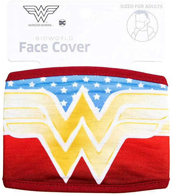 Wonder Woman Adult Character Face Mask