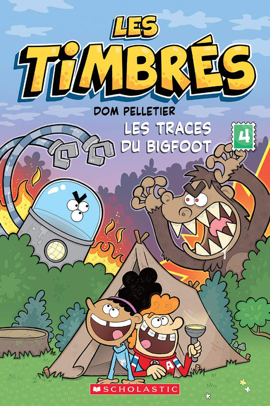 Timbres Tome 4 Les Traces du Bigfoot