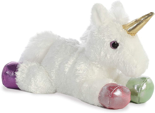 Prism Unicorn Mini Flopsie 8" Plush