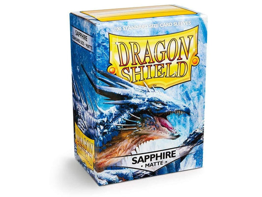 Dragon Shield Sleeves Matte Sapphire 100ct
