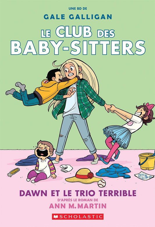 Le Club Des Baby-Sitters No. 5 Dawn et le trio terrible Livre broché