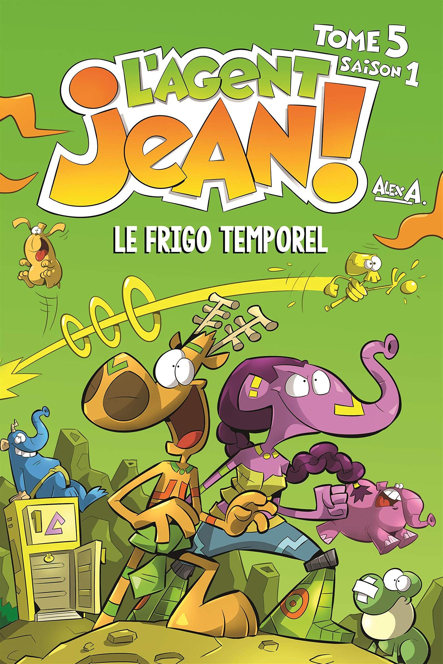 L'Agent Jean! Tome 5: Le frigo temporel