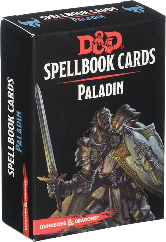 D&D Spellbook Cards Paladin