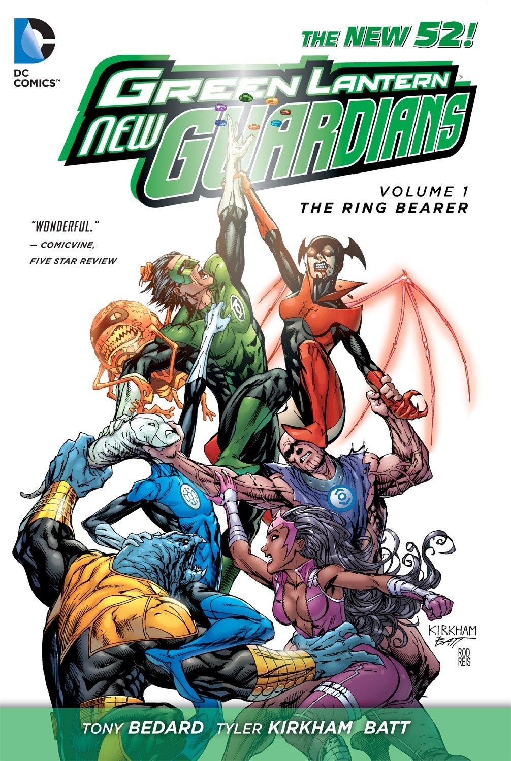 Green Lantern New Guardians Vol. 01 The Ring