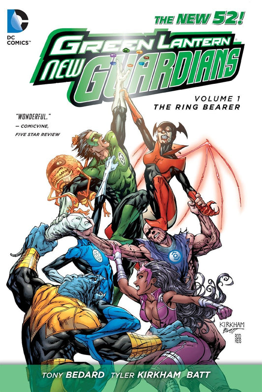 Green Lantern New Guardians Vol. 01 The Ring