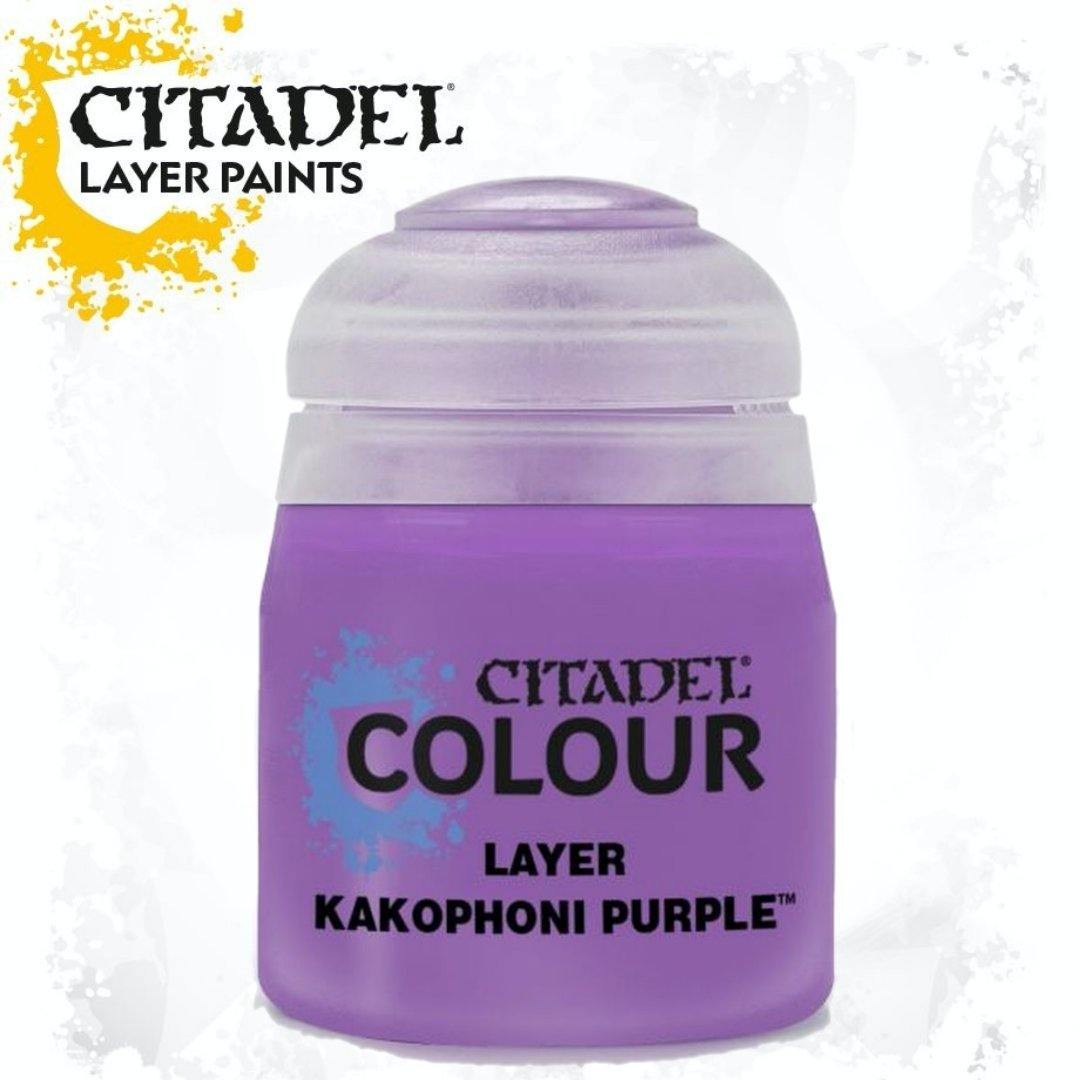 Citadel Paint Layer Kakophoni Purple