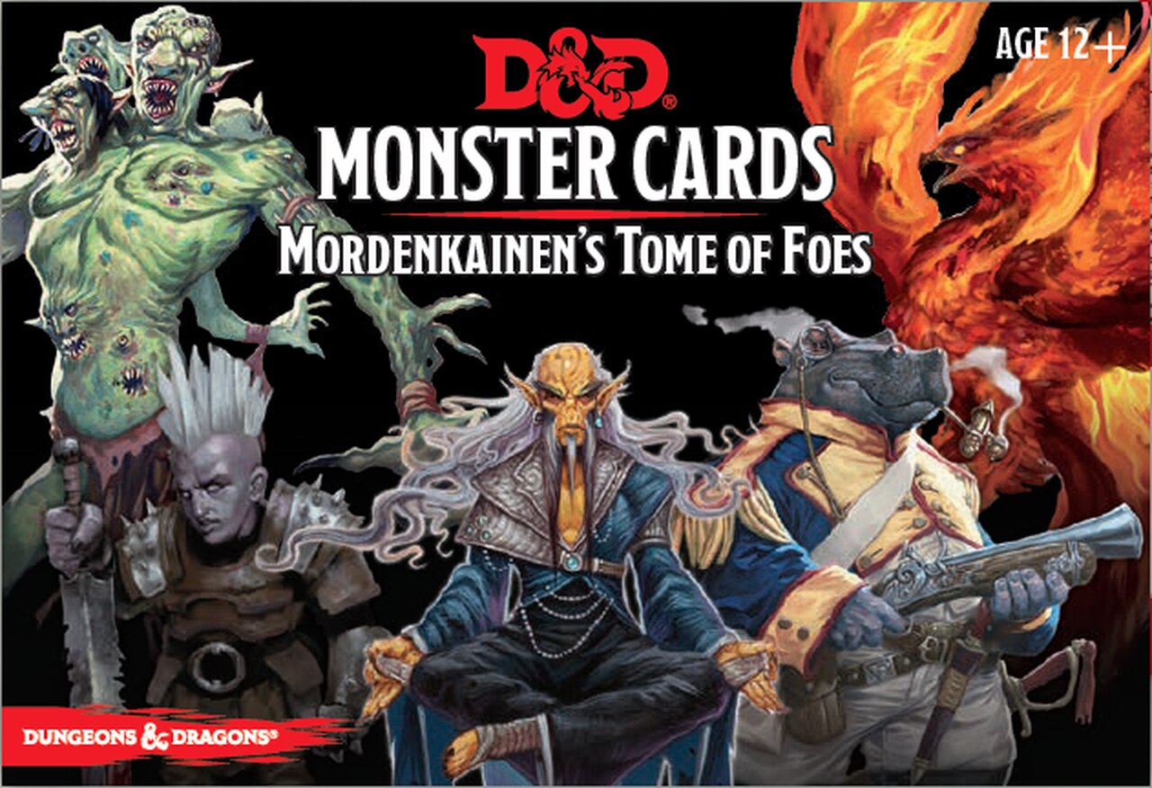 Dungeons & Dragons Monster Cards Mordenkainen's Tome of Foes