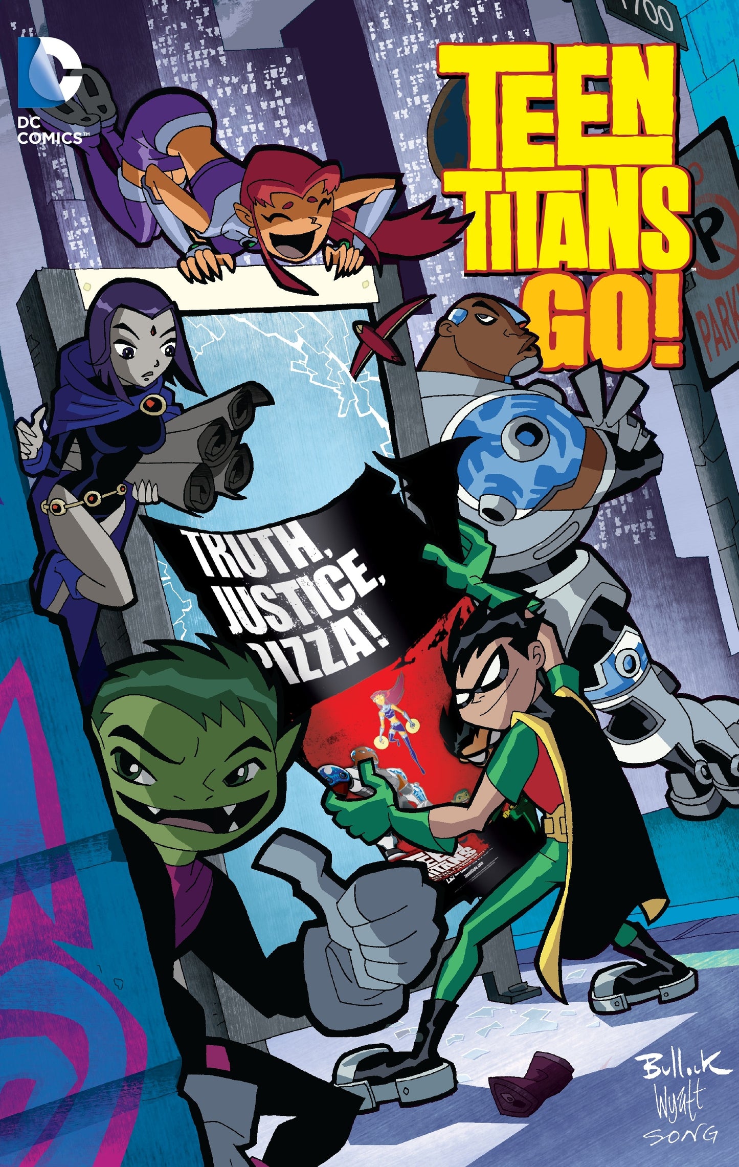 Teen Titans Go Truth Justice And Pizza