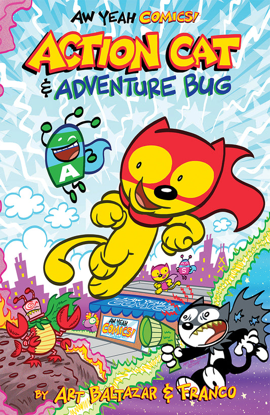Aw Yeah Comics Action Cat And Adventure Bug