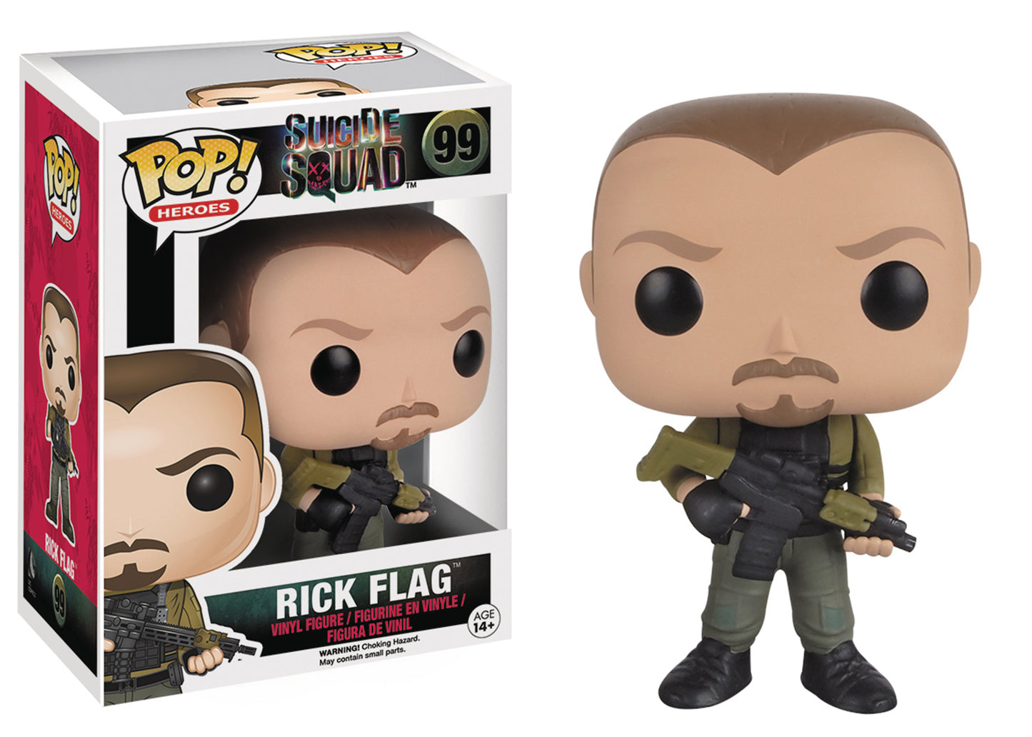 Pop Suicide Squad Rick Flagg Vinyl Figure