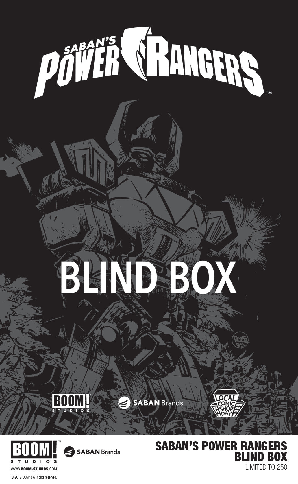 Saban Power Rangers Blind Box: LCSD 2017
